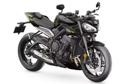Triumph Street Triple RS front three quarter